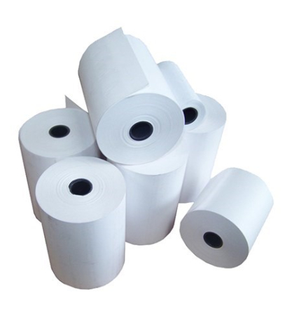 Kitchen printer roll- 1 ply 76mm x 76 mm. 20 rolls per box.
